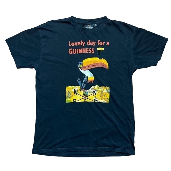 Guinness  Beer Toucan T-shirt - Picture 1 of 2